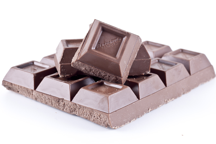I blocchi di cioccolato